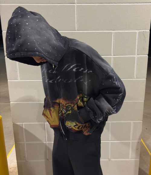 “No Warning” Zip Up