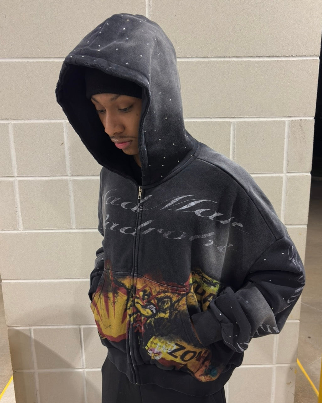 “No Warning” Zip Up