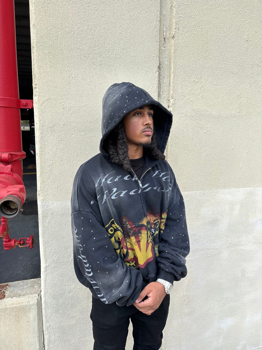 “No Warning” Zip Up