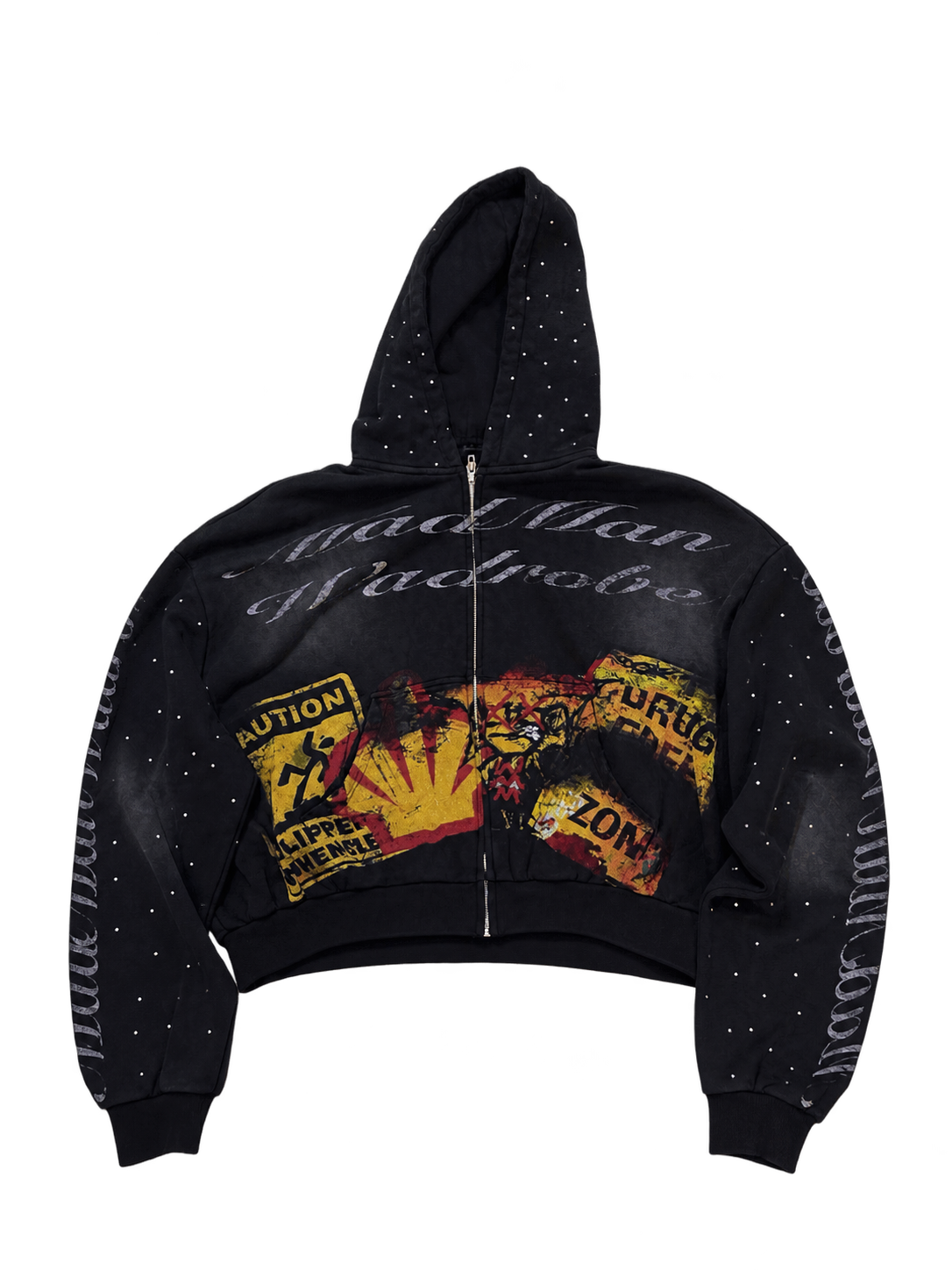 “No Warning” Zip Up